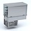 Combisteel Drop-in koelvitrine wandmodel met jaloezien GN4/1 | 1440x720xH1521 mm.