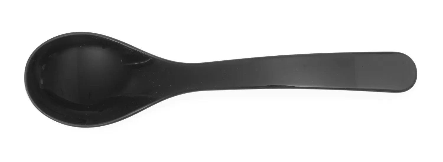 Hendi Saladelepel zwart SAN Plastic | Lengte 335 mm.