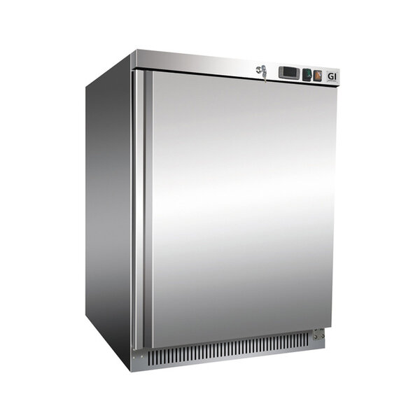 Gastro-Inox Gastro-Inox RVS vriezer 200 liter, statisch gekoeld