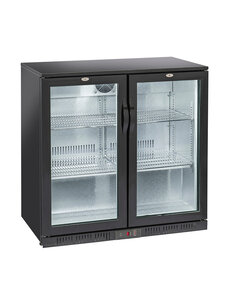 Gastro-Inox Gastro-Inox bardisplay met 2 klapdeuren