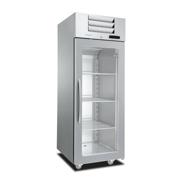 Gastro-Inox Marecos Excel roestvrijstalen GN 2/1 koeling met glasdeur 700 liter