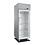 Gastro-Inox Marecos Softline roestvrijstalen GN 2/1 koeling met glasdeur 700 liter