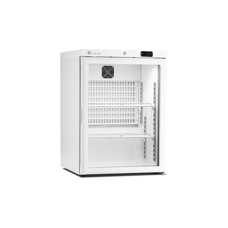 Marecos Marecos Wit stalen koeling met glasdeur 150 serie | Van 1°C tot 8°C