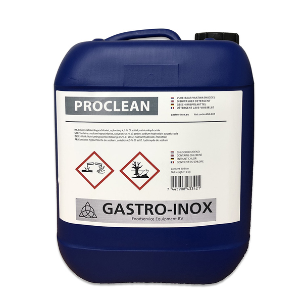 Gastro-Inox Proclean vaatwasmiddel 10 liter