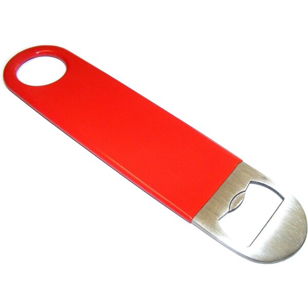 Bar Professional Barblade flessenopener vinyl rood | Lengte 18 cm.
