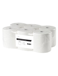 All Care  Handdoekrol Matic cellulose 2laags | 6 rollen van 140 meter