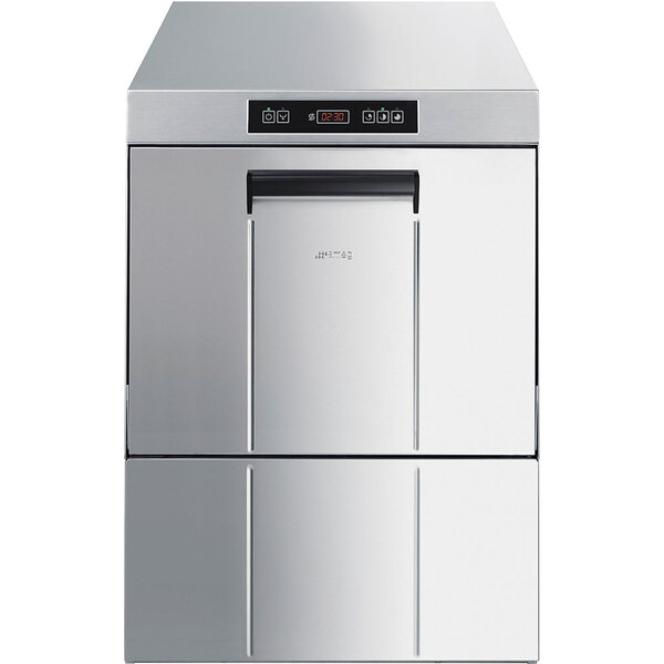 SMEG SMEG Easyline voorlader dubbelwandige vaatwasmachine met waterontharder, afvoerpomp, zeeppomp en naglanspomp | 400V/230V  | UD515DS-1