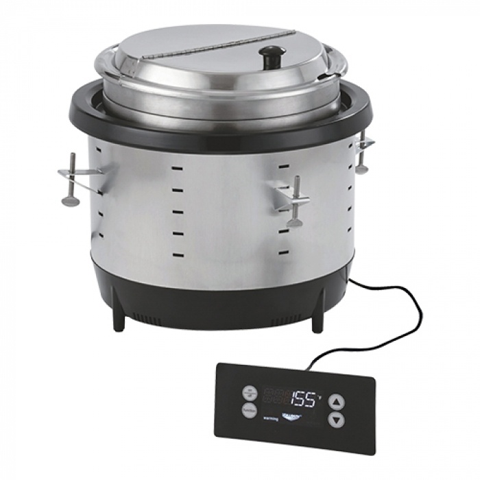 Pujadas Soepketel inductie drop-in 10.4 liter | 800Watt | Digitale bediening