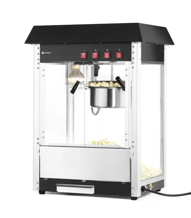Hendi Hendi Popcorn machine zwart | Batch in ± 2 min. | 1500Watt | 282762, foto 2 van 3