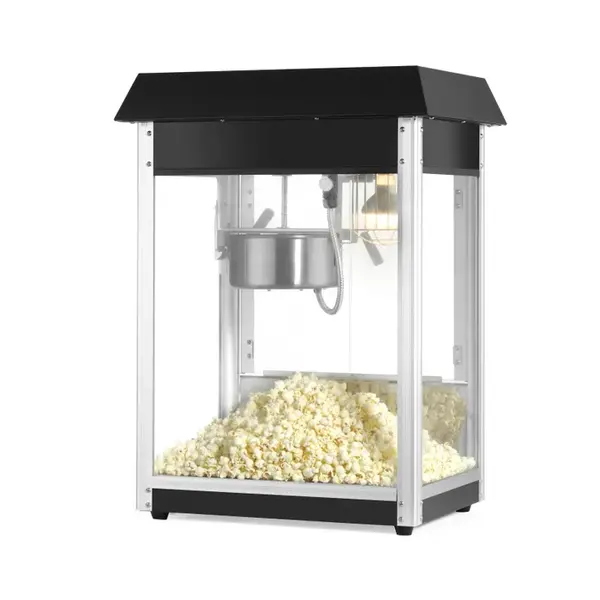 Hendi Popcorn machine zwart  | Batch in ± 2 min. | 56x42xH77cm