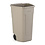 Rubbermaid Rubbermaid mobiele container beige 100 liter