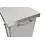 Vepabins Industriële pedaalemmer 45 liter HACCP | Mat RVS | B370 x D370 x H590 mm.