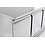 Combisteel Koelwerkbank met 3 deuren RVS | +2 / +8°C  | 1365x700xH875mm.