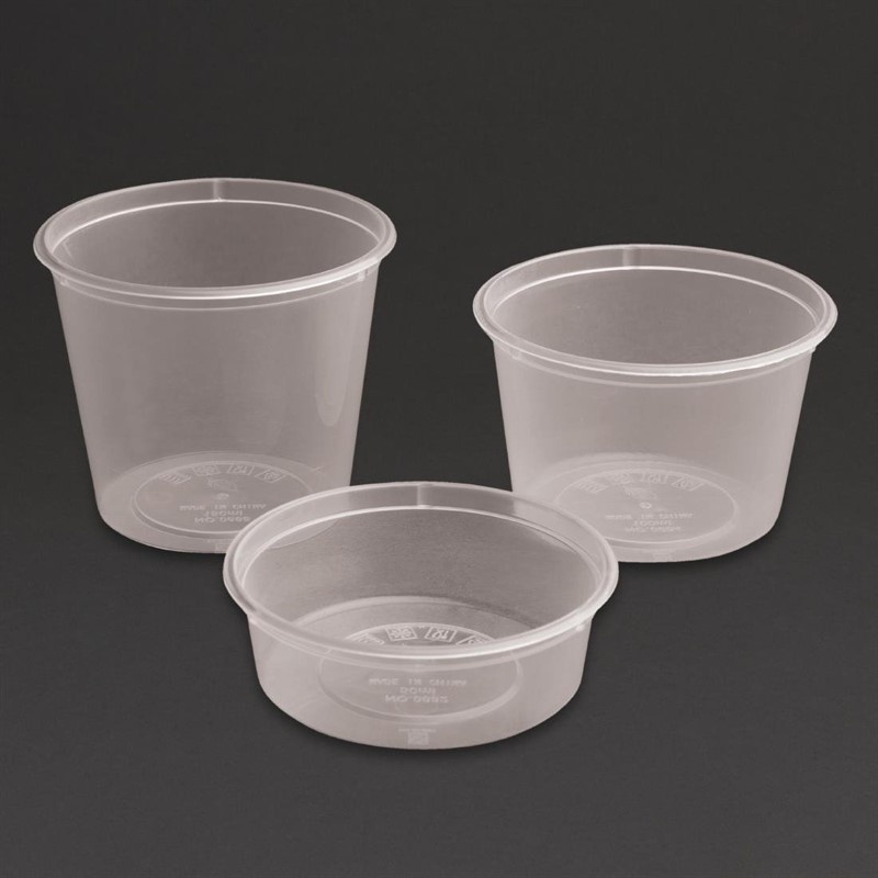Fiesta Fiesta recyclebare magnetronbestendige sausbakjes (100 stuks), foto 3 van 6