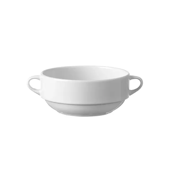 Hendi Delta soepkom 34cl | Ø160mm | Wit hotelporselein | 799383