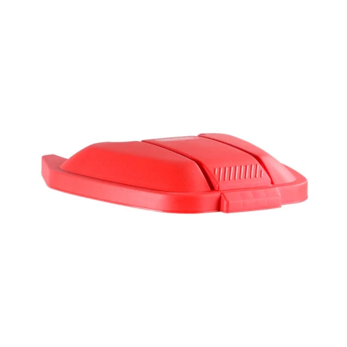 Rubbermaid Rubbermaid deksel mobiele container geel, foto 4 van 6