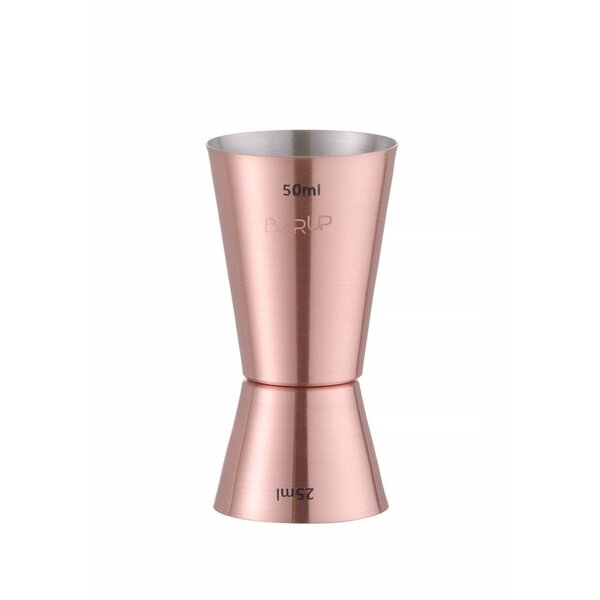Bar Up BarUp Barmaatje koper RVS  | 2 capaciteiten 25/50 ml