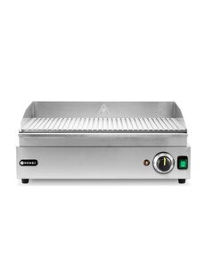 Hendi Bakplaat geribbeld | HENDI | Kitchen Line | 220-240V/3500W | 697x474x(H)241mm