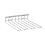 Bar Up Bar Up Glazenhouder ophangrek RVS | 350 x 293 mm.