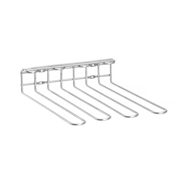 Bar Up Bar Up Glazenhouder ophangrek RVS | 350 x 293 mm.