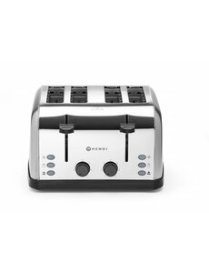 Hendi Toaster 4-sneetjes | HENDI | 240V/1500W | 295x335x(H)180mm