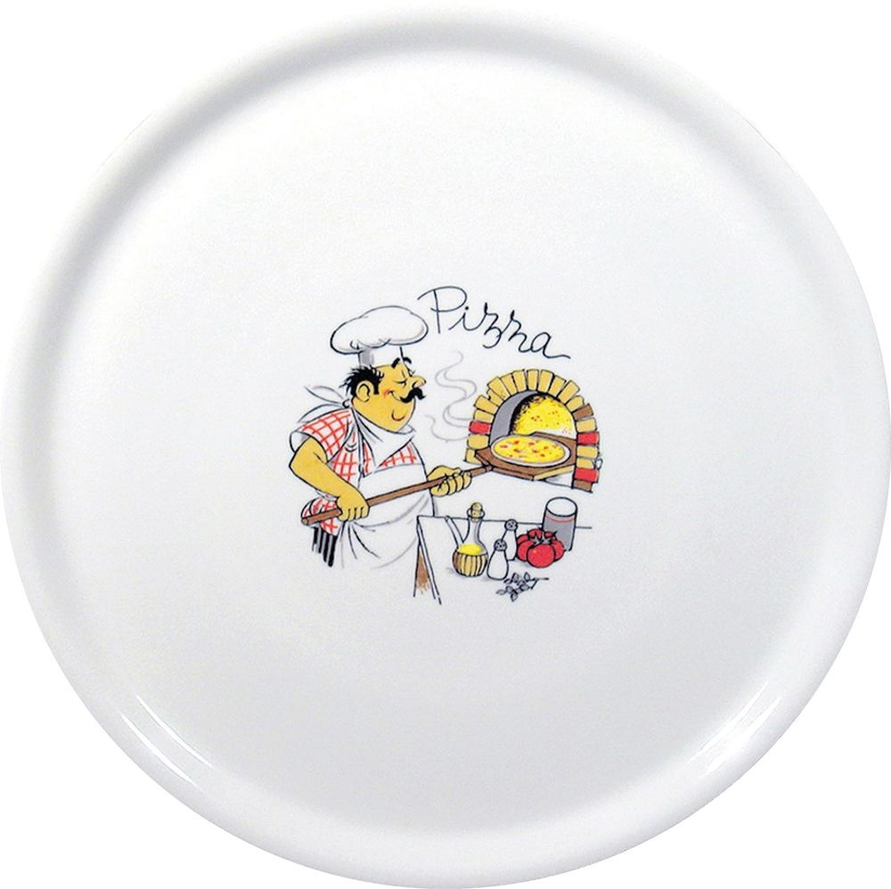 Hendi Pizzabord Traditional | HENDI | Wit | Ø310mm