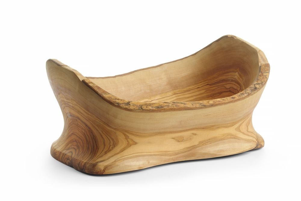 Hendi Decoratieve kom olijfhout | HENDI | 365x200x(H)290mm, foto 4 van 4