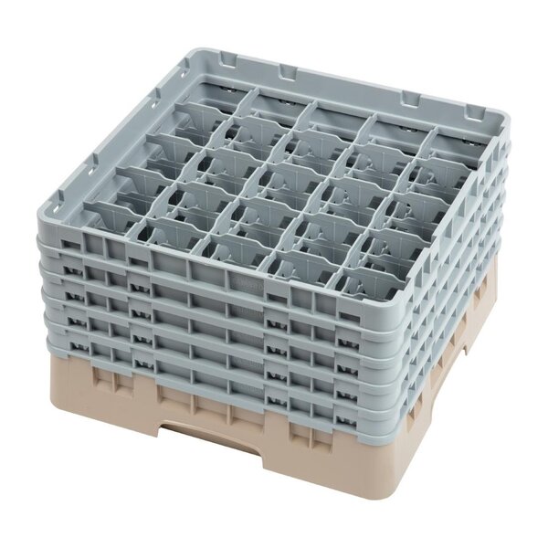 Cambro Cambro Camrack vaatwaskorf met 25 compartimenten max. glashoogte 25,7cm