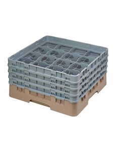 Cambro Cambro Camrack vaatwaskorf met 16 compartimenten max. glashoogte 21,5cm