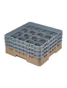 Cambro Cambro Camrack vaatwaskorf met 16 compartimenten max. glashoogte 17,4cm