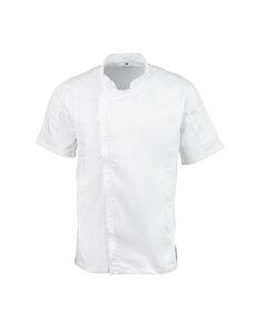 Chef Works Chef Works Springfield unisex koksbuis met rits wit L