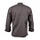 Chef Works Chef Works Urban Hartford unisex koksbuis met rits lange mouw grijs M