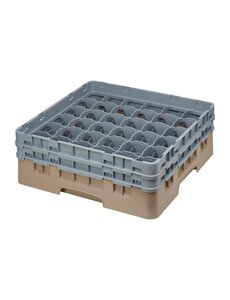 Cambro Cambro Camrack vaatwaskorf met 36 compartimenten max. glashoogte 13,3cm