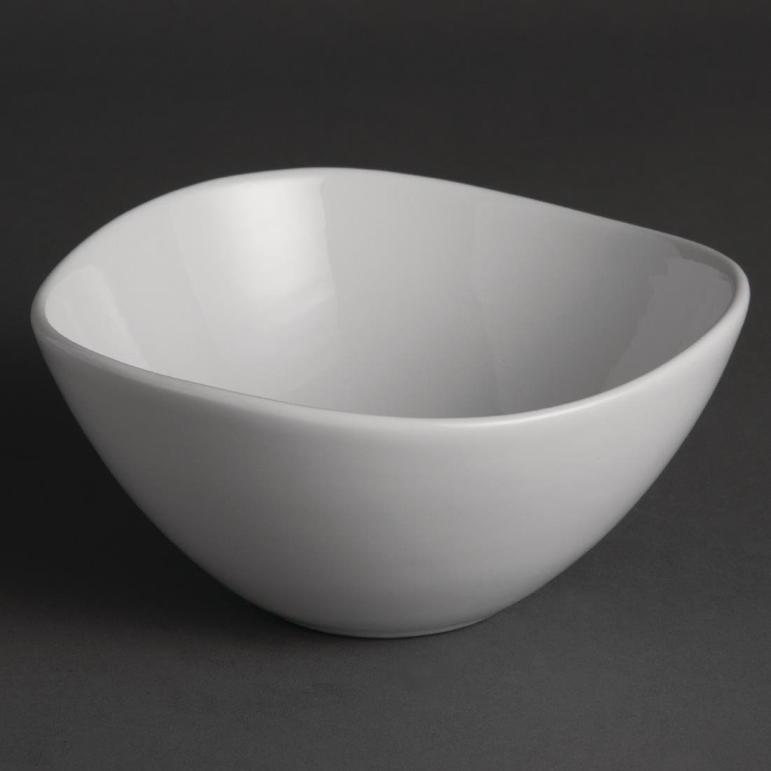 Olympia Olympia Whiteware golvende kommen 15cm (12 stuks)