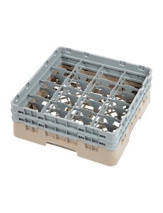 Cambro Cambro Camrack vaatwaskorf met 16 compartimenten max. glashoogte 13,3cm