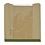 Vegware Vegware Kraft Medium Sandwich/Cookie Bag met PLA-venster 8,5"x8,5" (Pak van 1000)