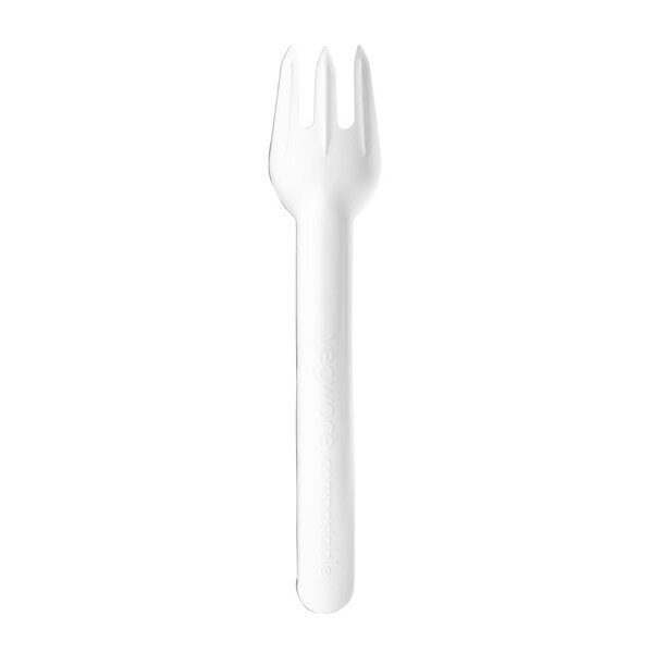 Vegware Vegware Composteerbare papieren vork 15.7 cm. | Per 1000 stuks