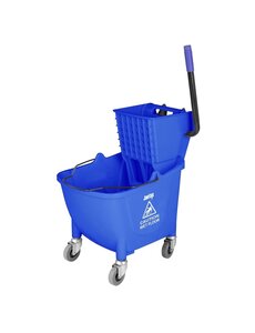 Jantex Jantex 30ltr dweilemmer met voetpedaalontgrendeling - blauw