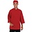 Chef Works Chef Works unisex koksbuis rood L