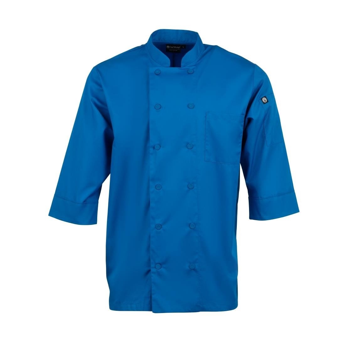 Chef Works Chef Works unisex koksbuis blauw M