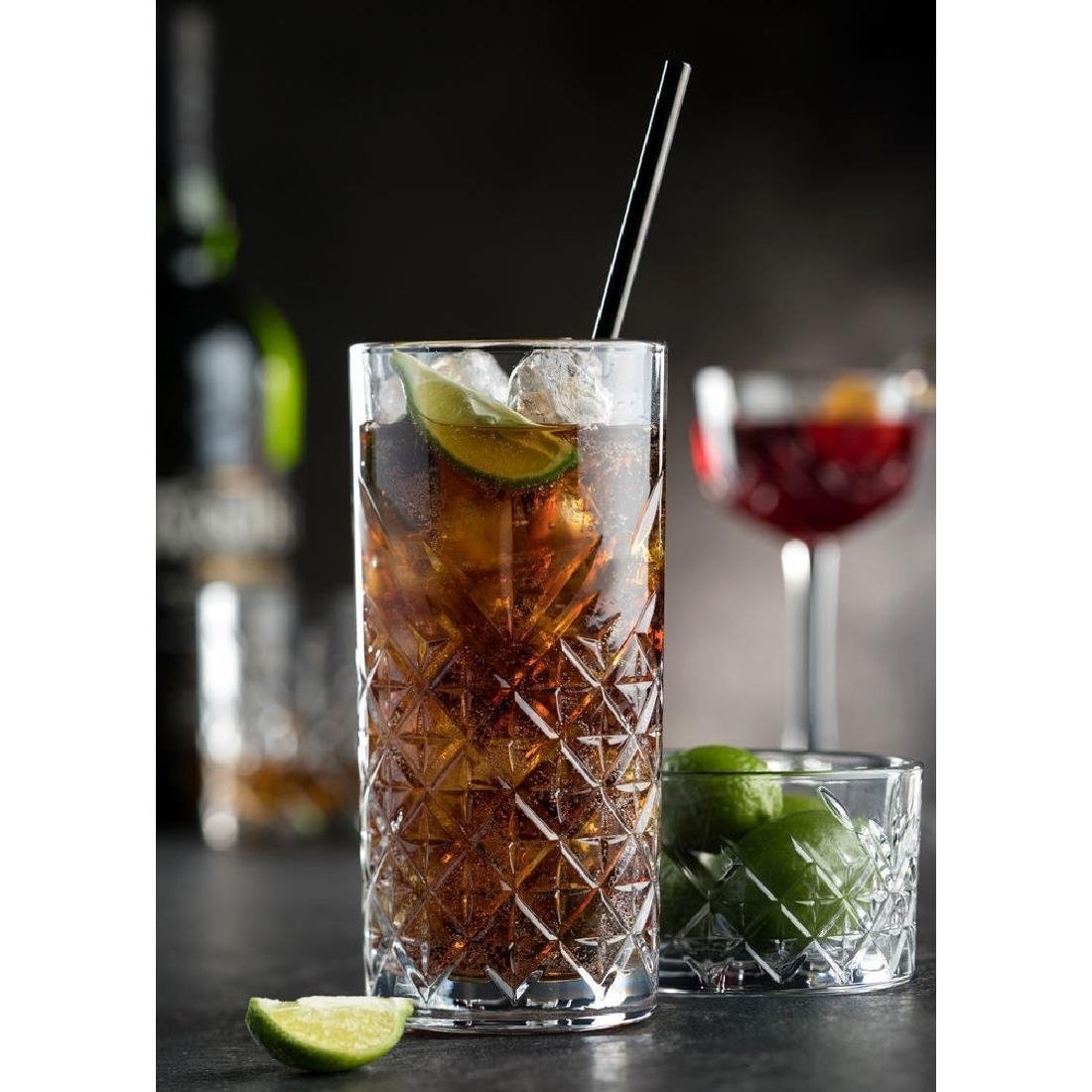 Utopia Utopia Tijdloze vintage longdrinkglazen 370 ml (pak van 12), foto 2 van 2