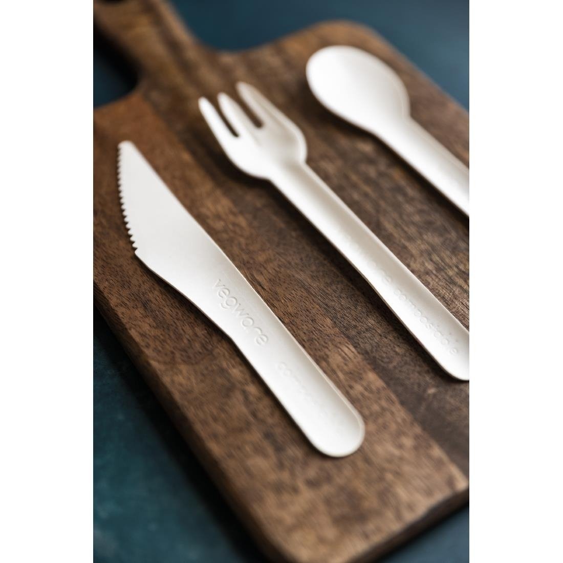 Vegware Vegware Composteerbaar papieren mes 15.7 cm. | Per 1000 stuks, foto 2 van 3