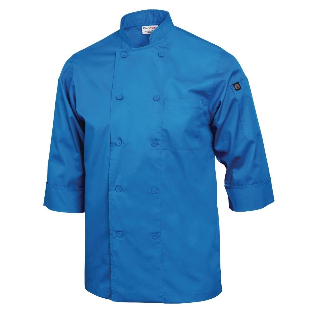 Chef Works Chef Works unisex koksbuis blauw M, foto 2 van 6