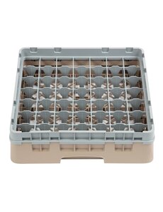 Cambro Camrack vaatwaskorf met 49 compartimenten max. glashoogte 9,2cm