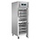 Polar Polar Koelkast - vriezer combinatie RVS | Capaciteit koelkast: 165Ltr. Capaciteit vriezer: 153 liter