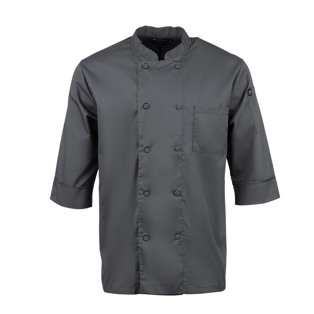 Chef Works Chef Works unisex koksbuis grijs S, foto 3 van 6
