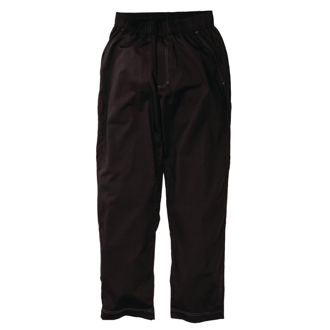 Chef Works Chef Works Cool Vent uniseks baggy koksbroek zwart M, foto 3 van 6