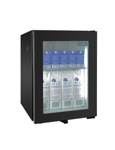 Polar Melkkoelkast met glazen deur 20 liter/ netto 16,8 liter |  70Watt