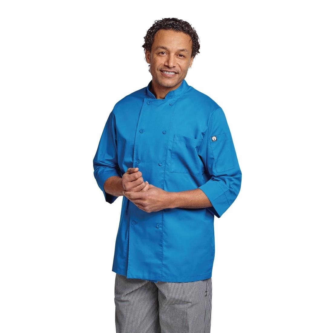 Chef Works Chef Works unisex koksbuis blauw M, foto 4 van 6
