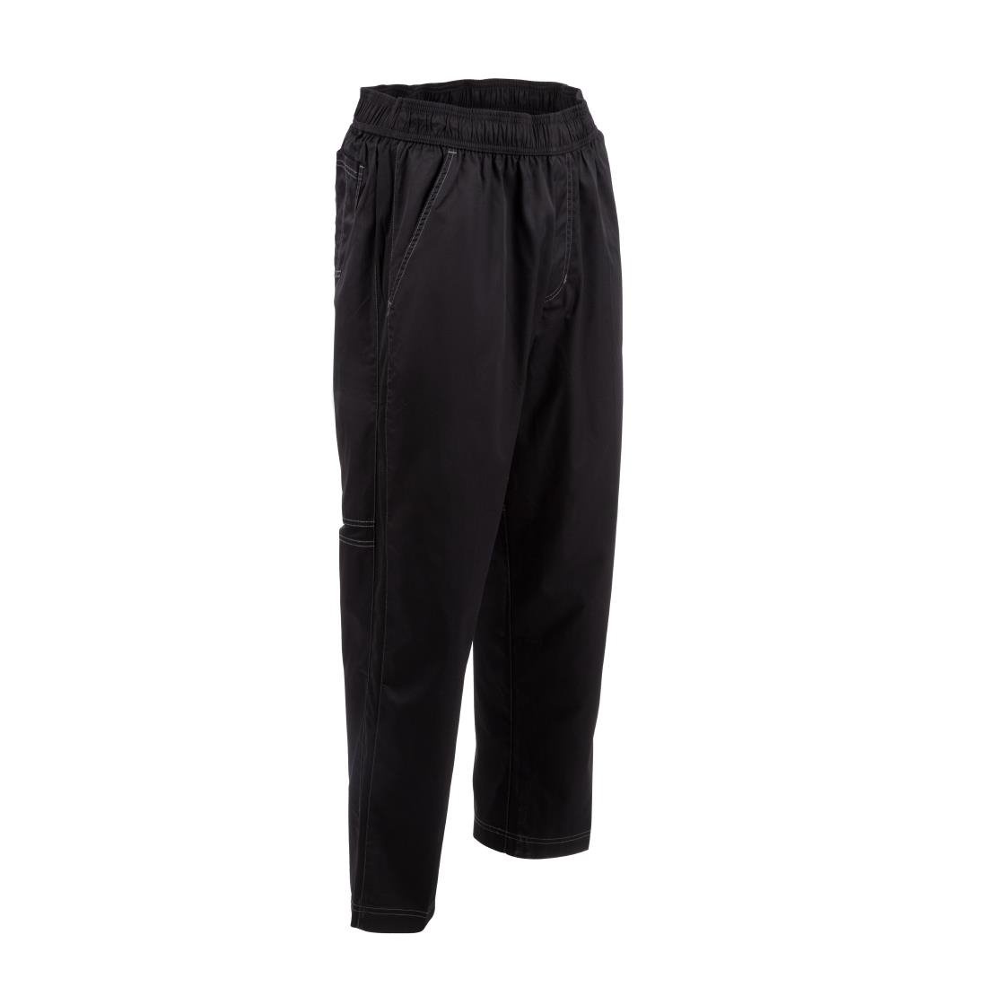 Chef Works Chef Works Cool Vent uniseks baggy koksbroek zwart M, foto 5 van 6